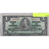 Image 1 : 1937 CANADIAN $1 DOLLAR BANK NOTE