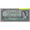 Image 1 : 1954 CANADIAN REPLACEMENT $1 DOLLAR BANK NOTE