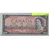Image 1 : 1954 CANADIAN REPLACEMENT $2 DOLLAR BANK NOTE