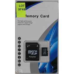NEW 32 GB MICRO SD CARD WITH ADAPTER