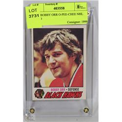 1977 BOBBY ORR O-PEE-CHEE NHL CARD