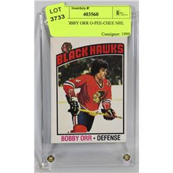 1976 BOBBY ORR O-PEE-CHEE NHL CARD
