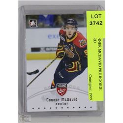 CONNER MCDAVID PRE ROOKIE CARD