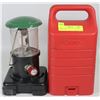 Image 1 : SMALL  COLEMAN GAS LANTERN WITH CASE