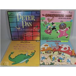 12 WALT DISNEY 1960 LP'S INCL LITTLE RED RIDING