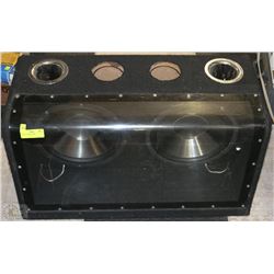 TWO 12" SUB WOOFERS