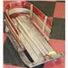 Image 1 : VINTAGE WOOD CHILDRENS PLAY SLEIGH