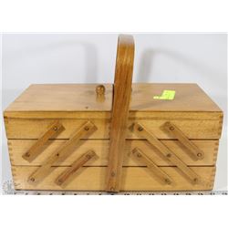 ACCORDION SEWING BOX