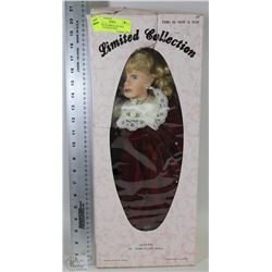 GENUINE 18" PORCELAIN DOLL (LIMITED COLLECTION)