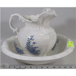 VINTAGE WASH PITCHER AND BOWL