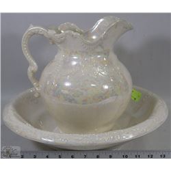 VINTAGE WASH PITCHER AND BOWL