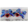 Image 1 : LOT OF 2 DECORATIVE FROGS
