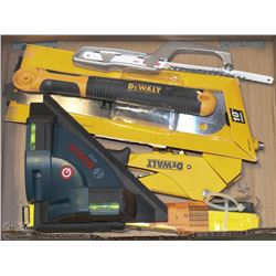 FLAT OF RIVET GUNS/CORNER LEVEL/DRYWALL SAW