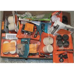 FLAT OF VARIOUS RUBBER TIPS ETC