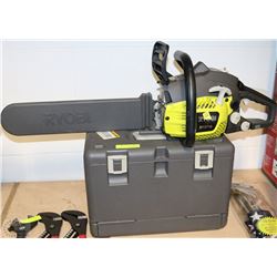 RYOBI RY3716 GAS CHAINSAW WITH CASE ON CHOICE