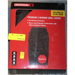 UNV. PREMIUM 2 BURNER GRILL COVER