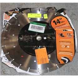 RIDGID 14" DIAMOND BLADE