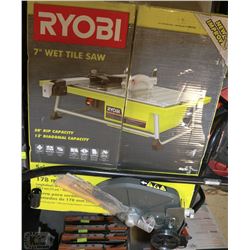 RYOBI 7" WET TILE SAW WS722