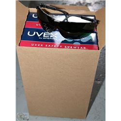 GENESIS BLACK FRAME TINTED SAFETY GLASSES - CHOICE