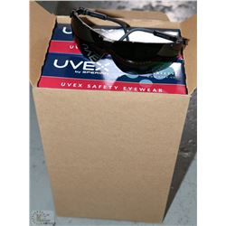 GENESIS BLACK FRAME TINTED SAFETY GLASSES - CHOICE