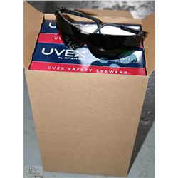 GENESIS BLACK FRAME TINTED SAFETY GLASSES - CHOICE