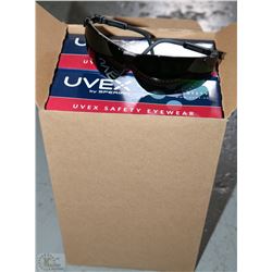 GENESIS BLACK FRAME TINTED SAFETY GLASSES - CHOICE