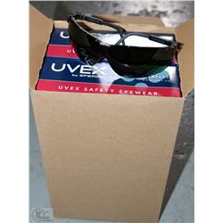 GENESIS BLACK FRAME TINTED SAFETY GLASSES - CHOICE