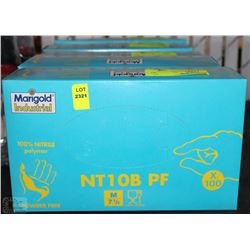 LOT OF 5 BOXES POWDER FREE NITRILE GLOVES - CHOICE