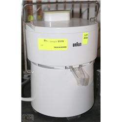 BRAUN JUICER- ON CHOICE