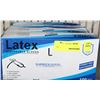 Image 1 : 4 BOXES OF POWDER FREE LATEX GLOVE SZ SMALL