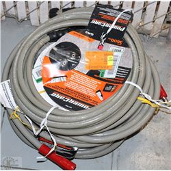LOT OF FLEXIBLE PRESSURE WASHER HOSE - ON CHOICE