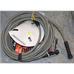 LOT OF FLEXIBLE PRESSURE WASHER HOSE - ON CHOICE