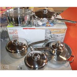 5 PLY SURGICAL SS WATERLESS 16PC COOKWARE - CHOICE