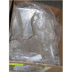 LOT OF FIBERMETAL CLEAR FACE SHIELDS