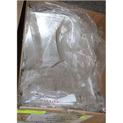 LOT OF FIBERMETAL CLEAR FACE SHIELDS