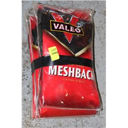 LOT OF 3 VALEO MESH BACK LIFTING GLOVES - ON CHOICE