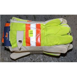 LOT OFGANDER BRAND LEATHER SAFETY WORKGLOVES - ON CHOICE
