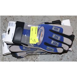 LOT OF CLEAN GUARD SZ XL WORK GLOVE - ON CHOICE