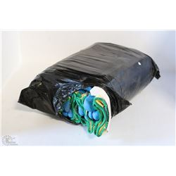 DOZ YELLOW BLUE RUBBER WORKGLOVES SZ XL -  ON CHOICE