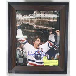 WAYNE GRETZKY SIGNED OILERS STANLEY CUP