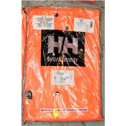 HELLY HANSEN SZ L TOP DECK SUPERVISOR COAT - CHOCE