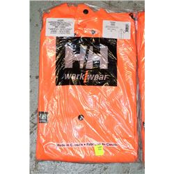 HELLY HANSEN SZ L TOP DECK SUPERVISOR COAT - CHOCE