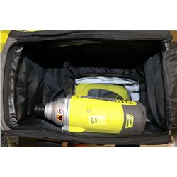 RYOBI 18V IMPACT DRIVER W/BAG  1 BATT/CHARGER
