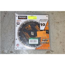 RIDGID 10" DIAMOND BLADE - CHOICE