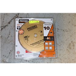 RIDGID 10" DIAMOND BLADE - CHOICE