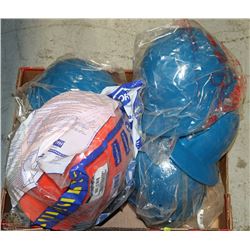 FLAT OF HARD HATS