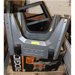 RIDGID TABLE SAW AS IS WITH 2 STANDS