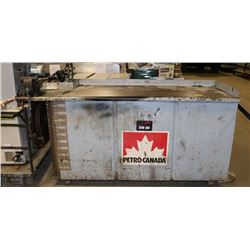 1100L OIL TANK WITH PUMP,REEL AND VISE