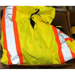 BOX OF COVERALLS & COATS