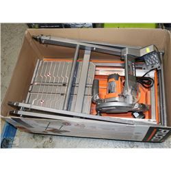 RIDGID TILE SAW - AS IS